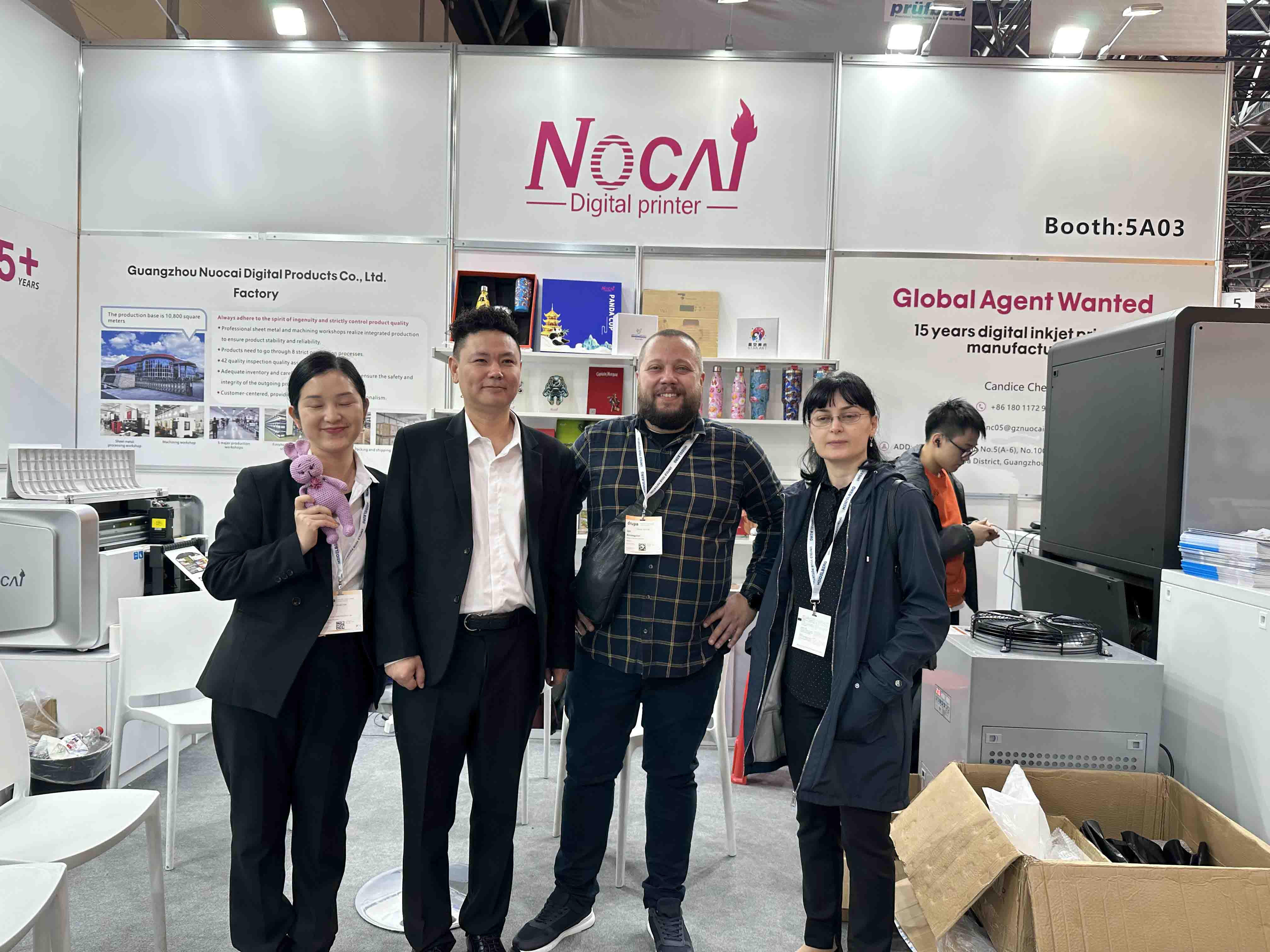 Visiting Drupa exhibition with Nocai [Day 1], multiple printing technology refreshing people’s horizon and leading enterprises gathering together