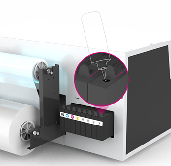 Desktop UV NC-UVDTF30& laminating all-in-one machine